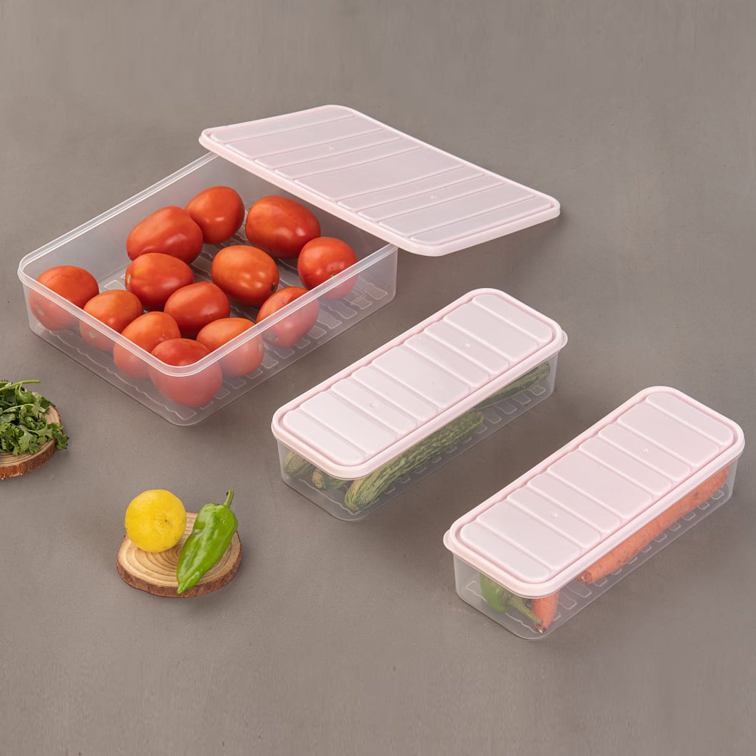 5637 Plastic Food Storage Container For Fridge Fridge Storage Boxes With Lid Stackable Fridge Storage Containers Freeze Organizer Items And Storage Vegetable Storage Box For Fridge (3 Pcs Set) 5637 Plastic Food Storage Container For Fridge Fridge Storage Boxes With Lid Stackable Fridge Storage Containers Freeze Organizer Items And Storage Vegetable Storage Box For Fridge (3 Pcs Set)
